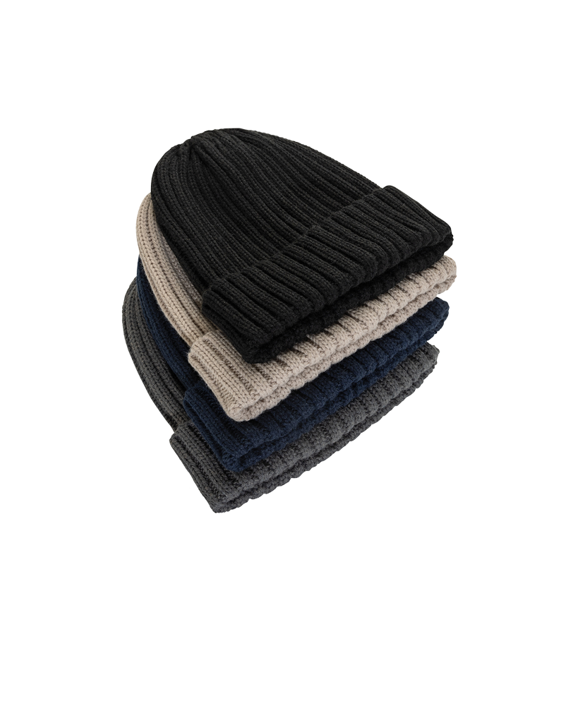 Large Rib Beanie