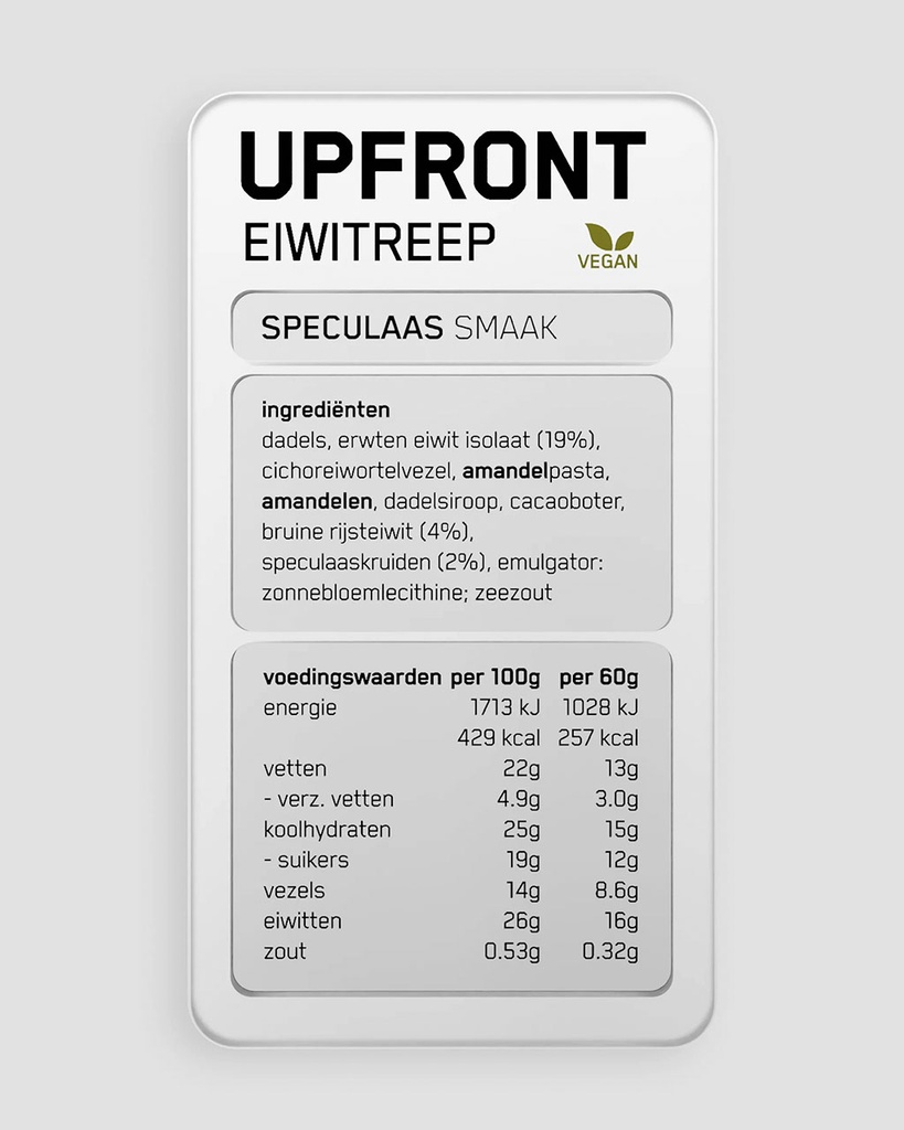 Upfront Vegan Protein Bar