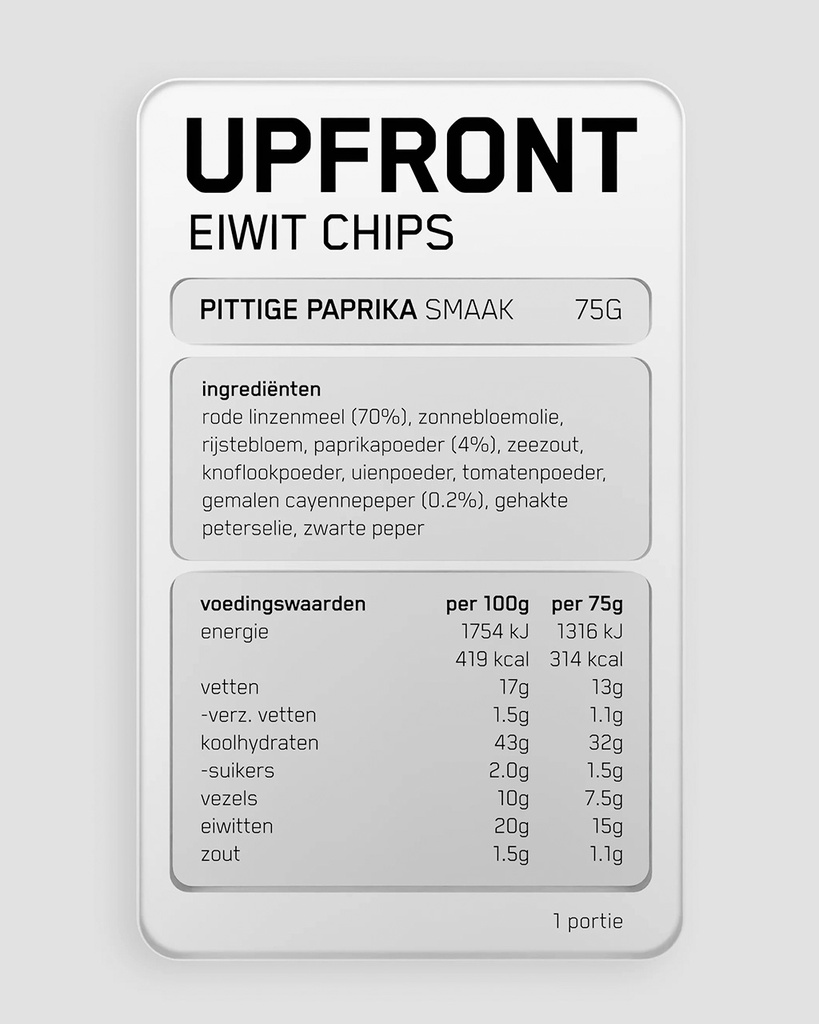 Upfront Healthy Chips