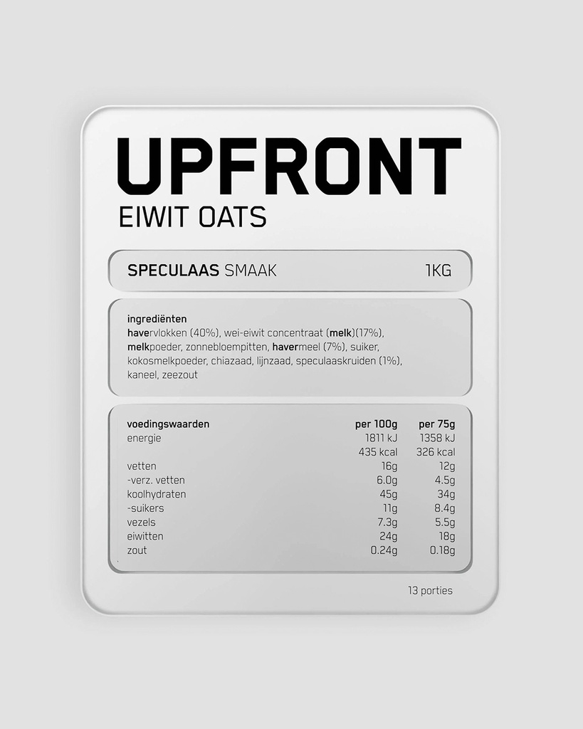 Upfront Oat
