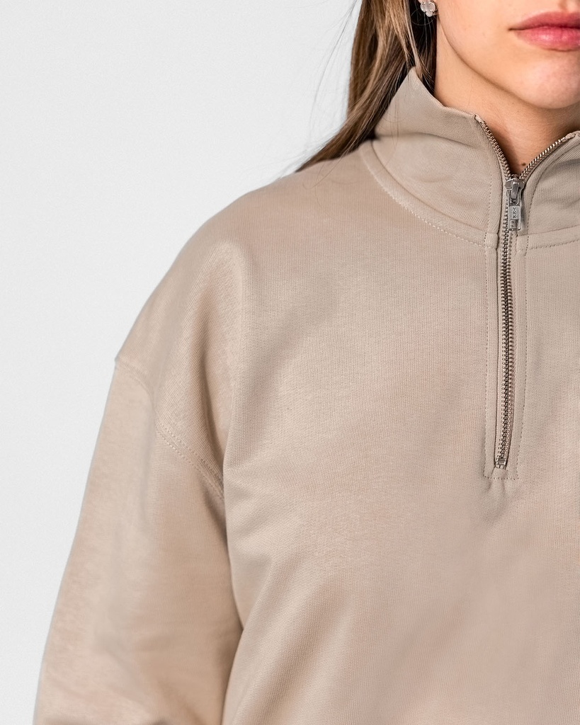 Relaxed Quarter Zip