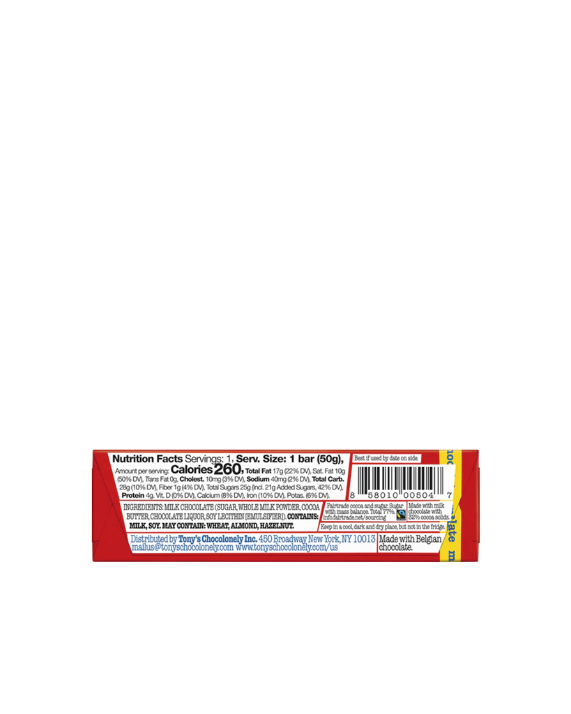 Small Tony's Chocolonely Bar