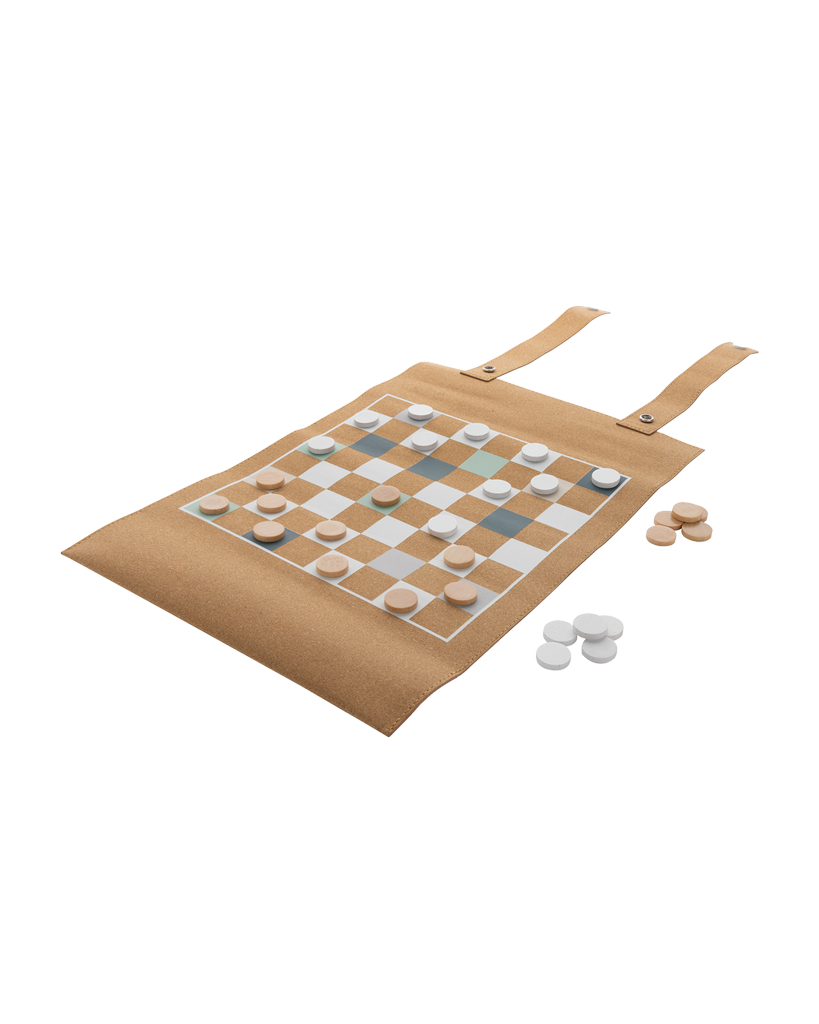 Backgammon and Checkers Foldable Game