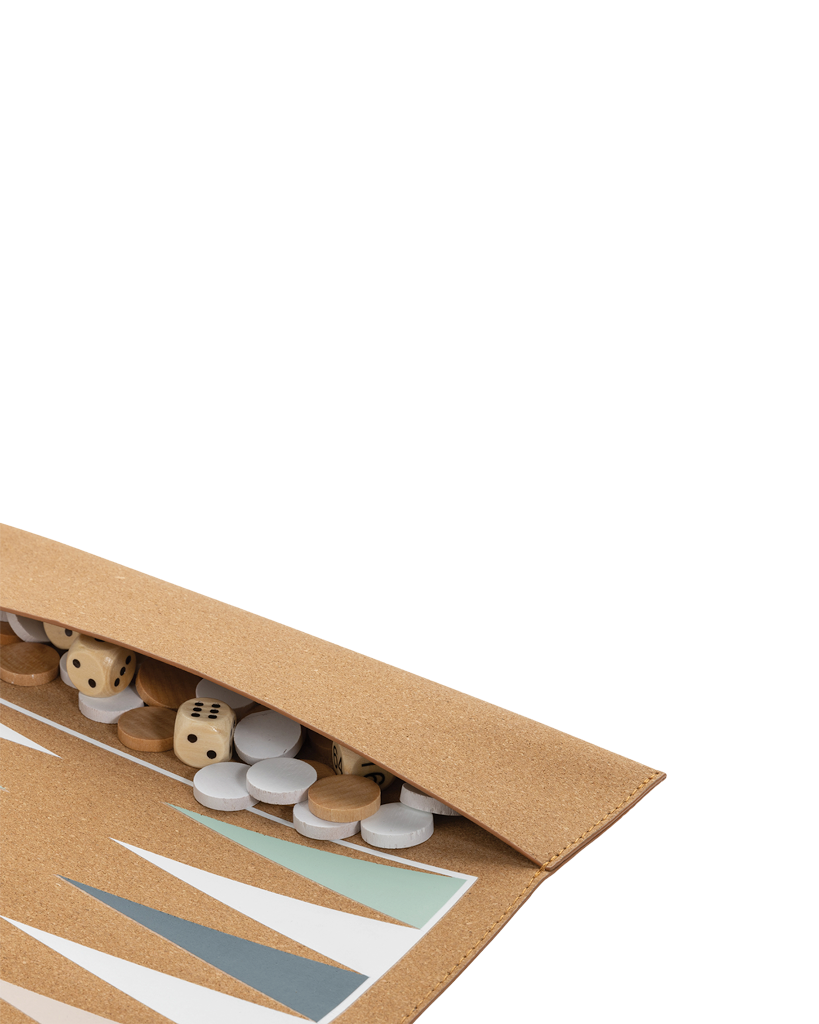 Backgammon and Checkers Foldable Game