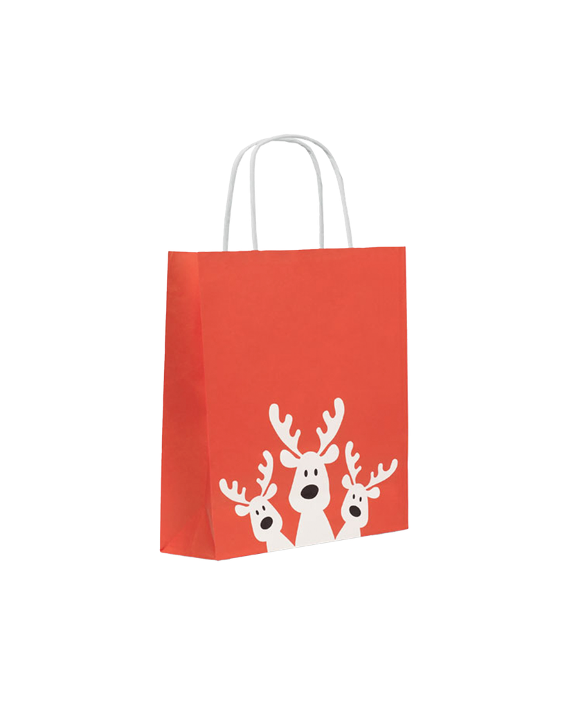 Small Reindeer Paper Bag