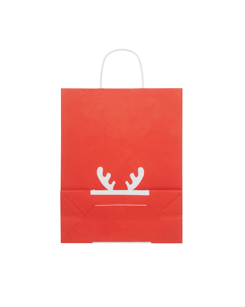 Large Reindeer Paper Bag