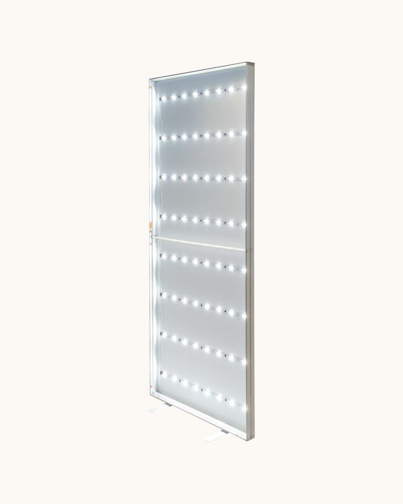 Pop-up LED frame