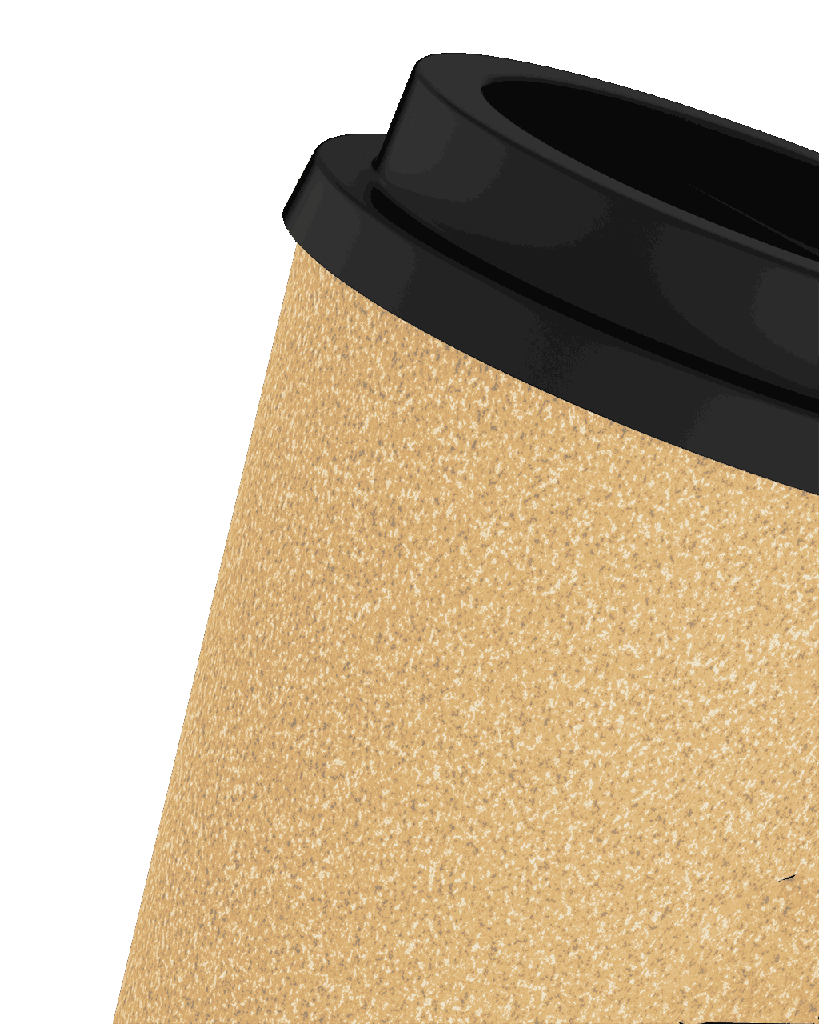 Cork Corn 350ml Coffee Mug