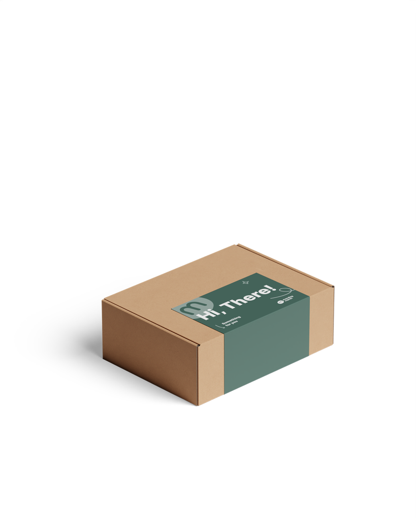 Shipping Box with Sticker