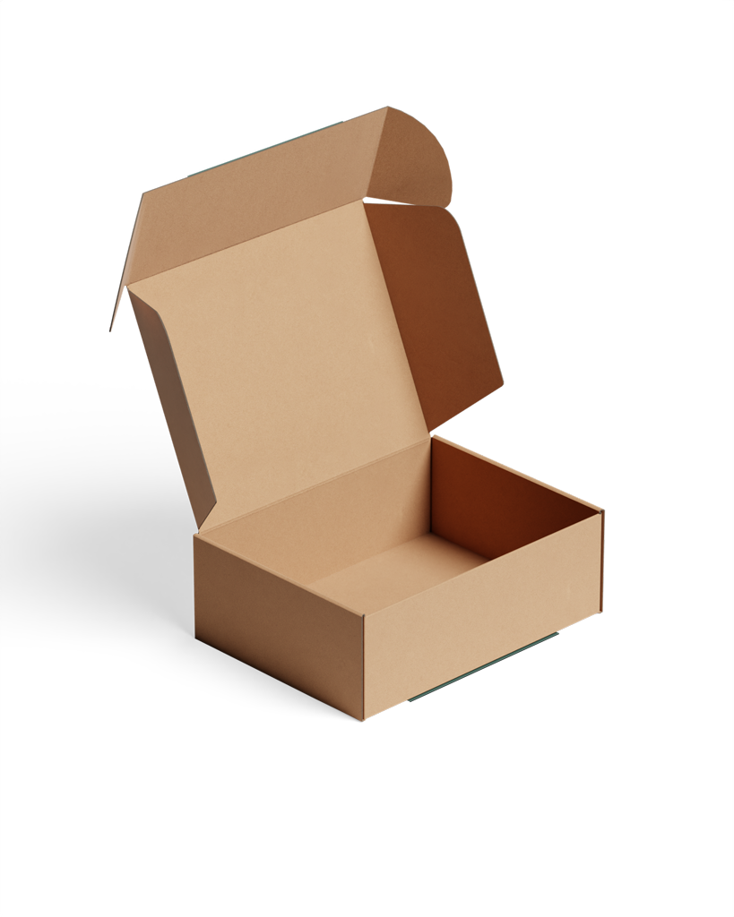Shipping Box with Sticker