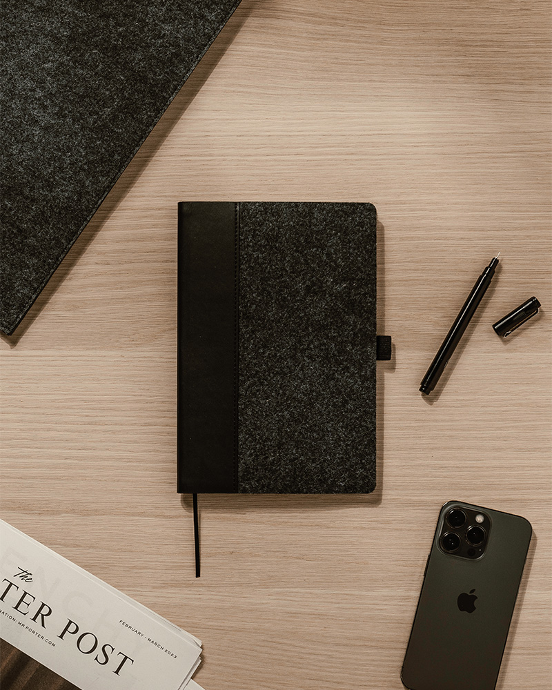 Recycled Felt Notebook