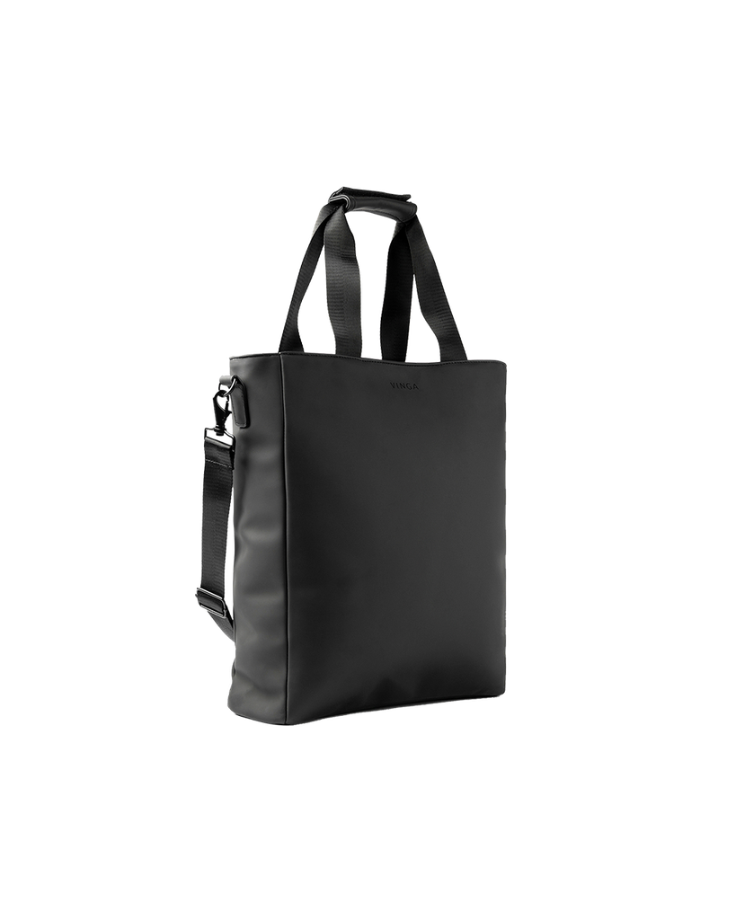 Vegan Leather Office Tote Bag
