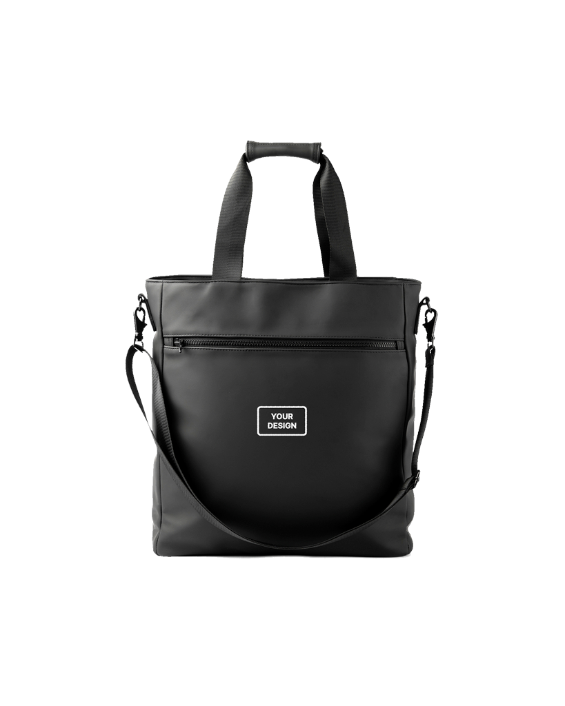 Vegan Leather Office Tote Bag