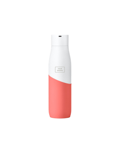 White/Coral