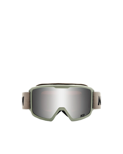 Light Grey Silver Mirrored