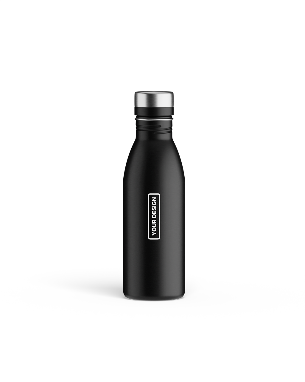 Silver Cap Bottle · 500 ml
