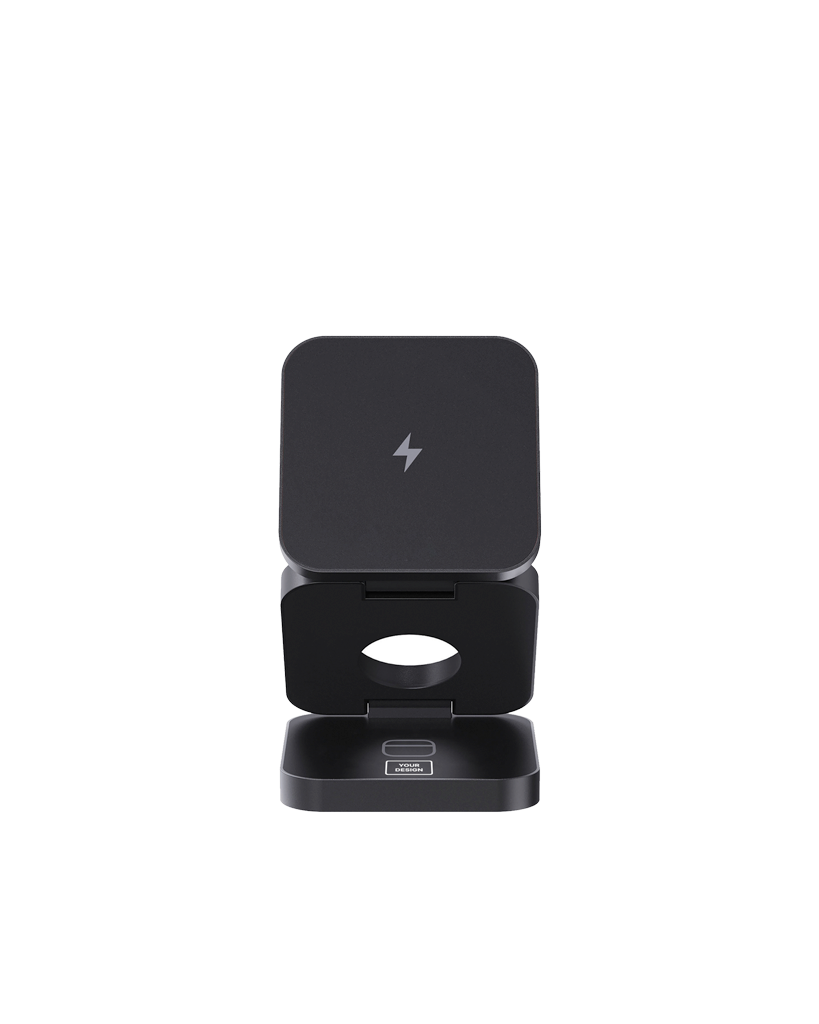 Caricatore pieghevole 3-in-1