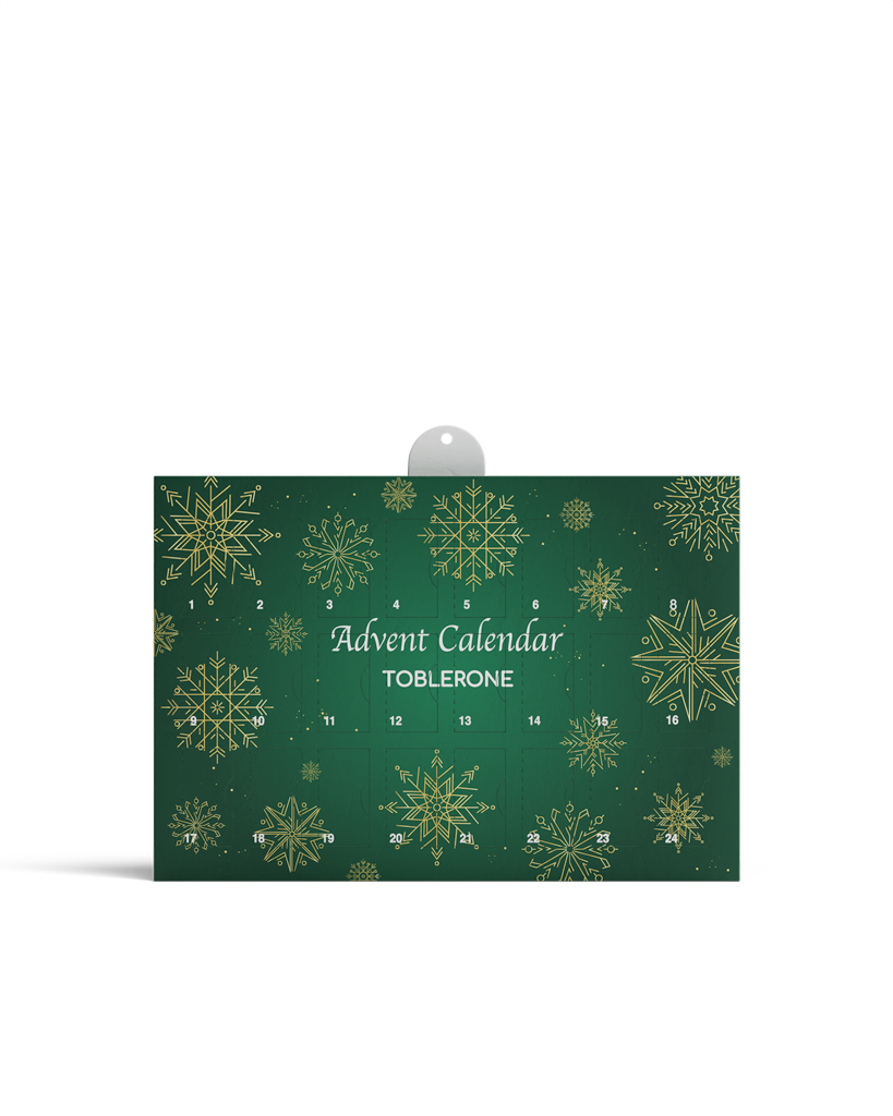 Premium Gift Advent Calendar with Toblerone Mix