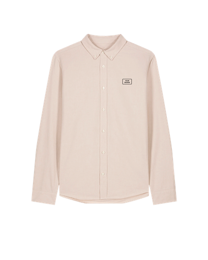 Beige oxford