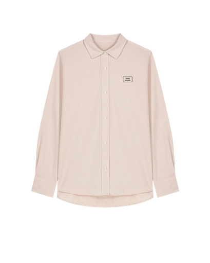Beige oxford