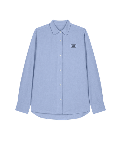 Blue Oxford