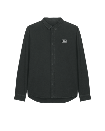 Garment Dyed Black Rock