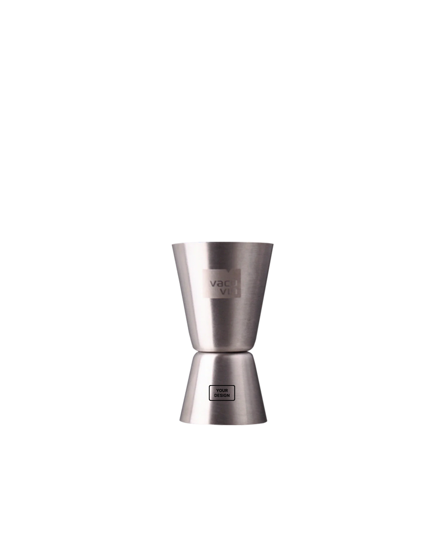 Jigger Dosatore Vacu Vin 78323606 In Acciaio – Doppio Misurino Per Cocktail, Professionale E Facile Da Usare