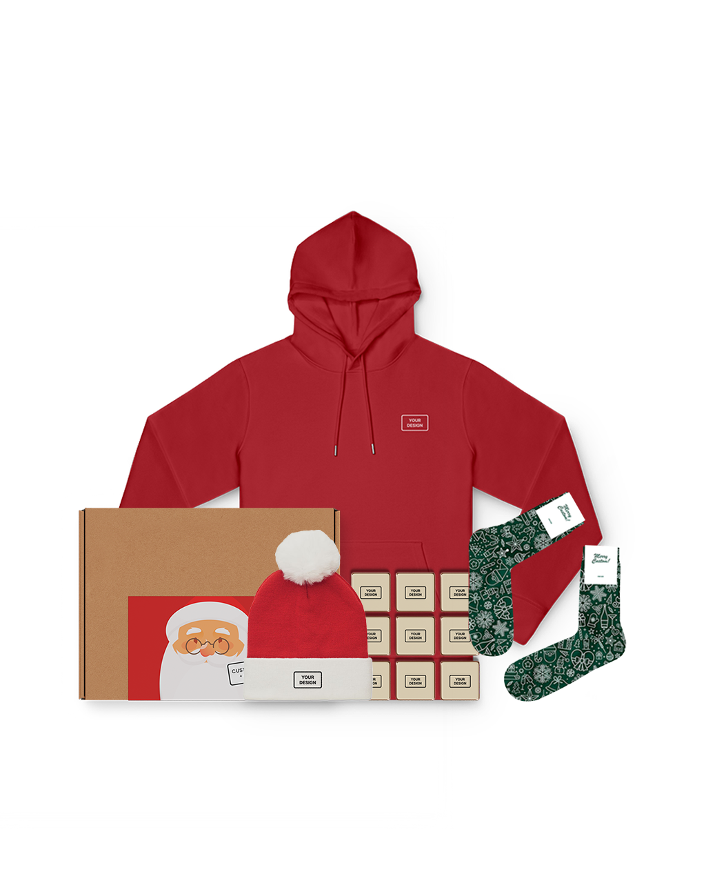 Klassiek kerstcadeaupakket