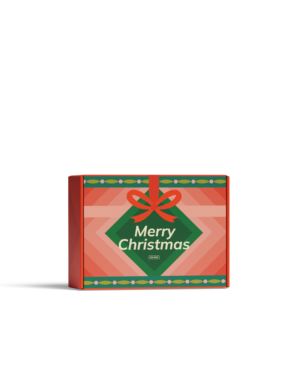 Vollfarbige Verpackung – Weihnachten
