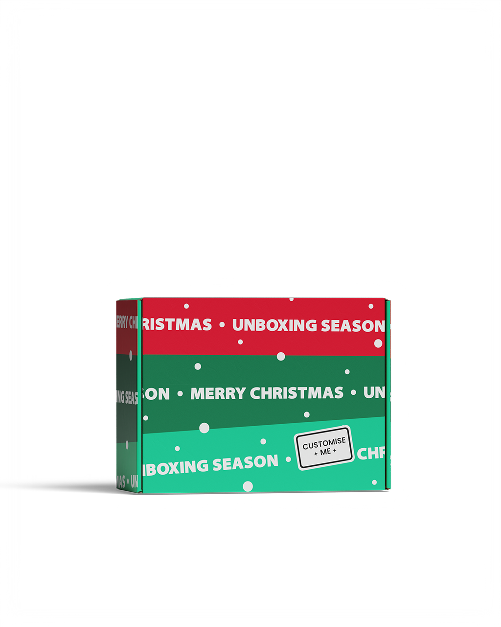 Single Sided Full Colour Box - Christmas