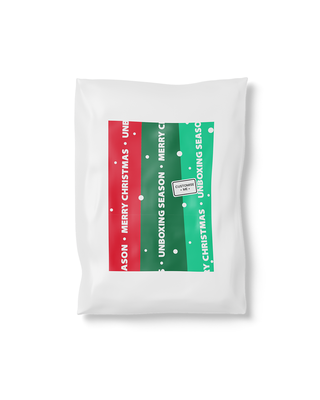 Op maat gemaakte polymailzak - Kerstmis