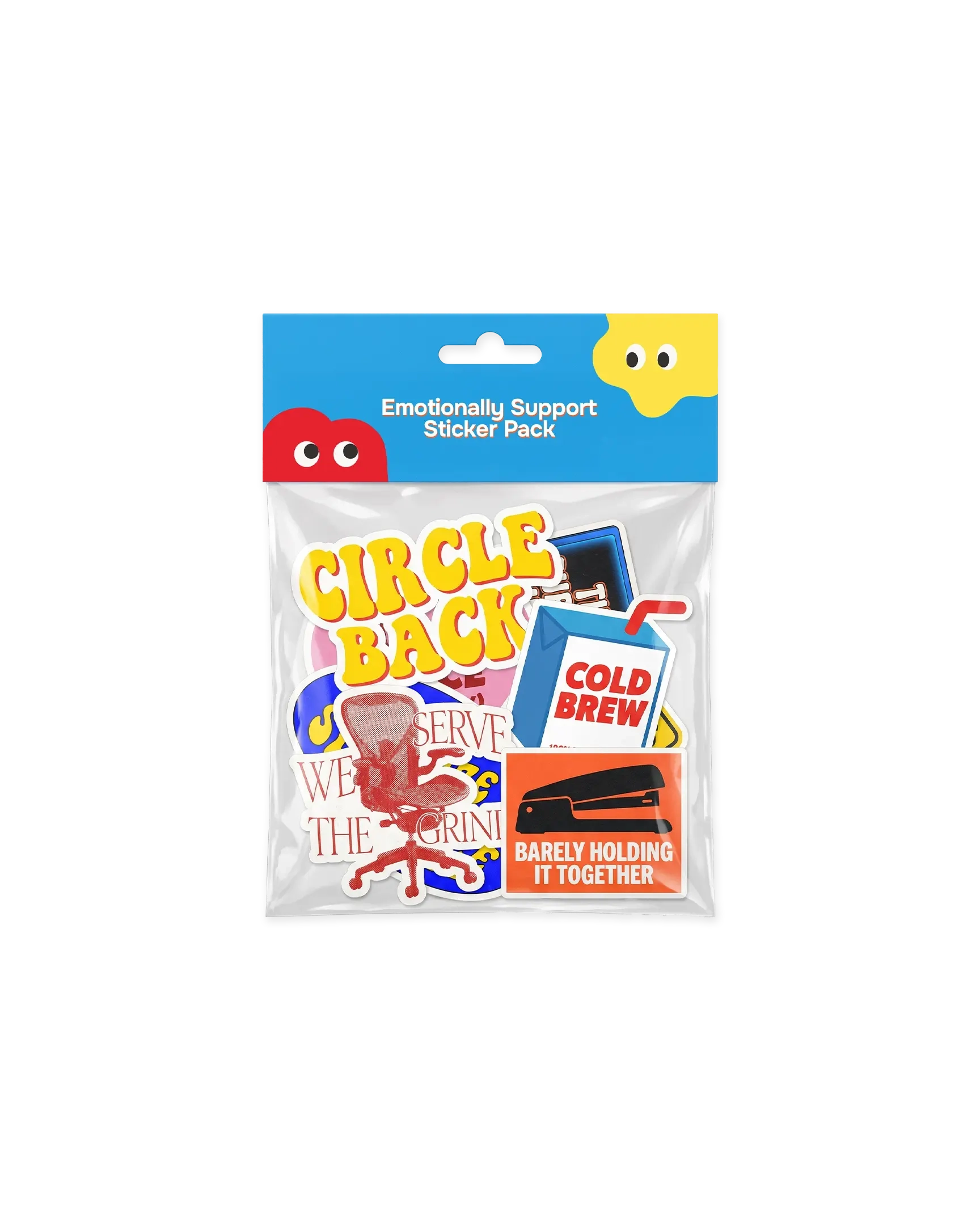 Custom Sticker Packs - 4 x 10, Matte, Hanging Hole, 3, Classic | Monday ...