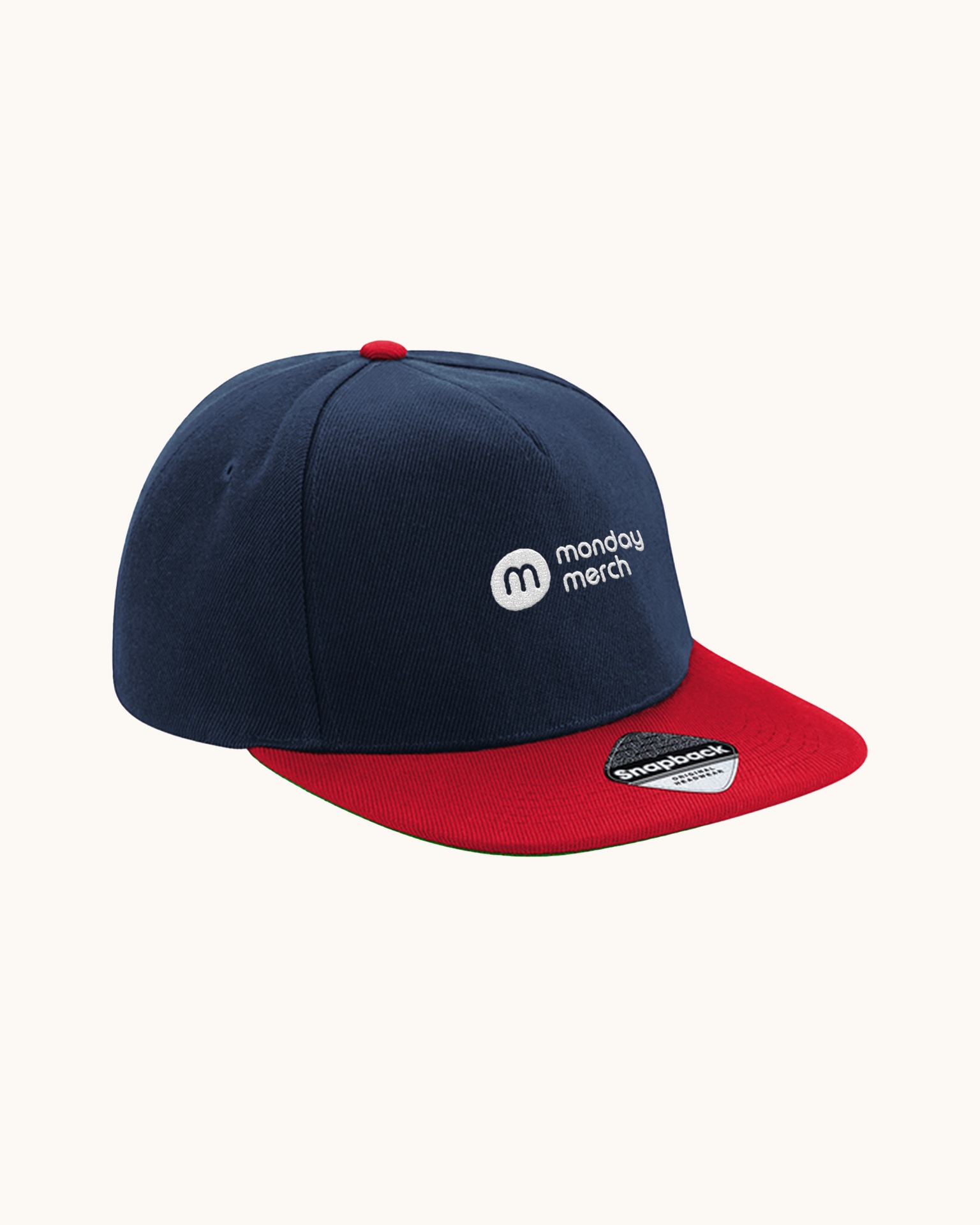 Twill 5-Panel Snapback Beechfield