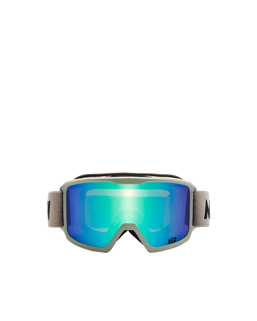 Light Grey Green Mirrored
