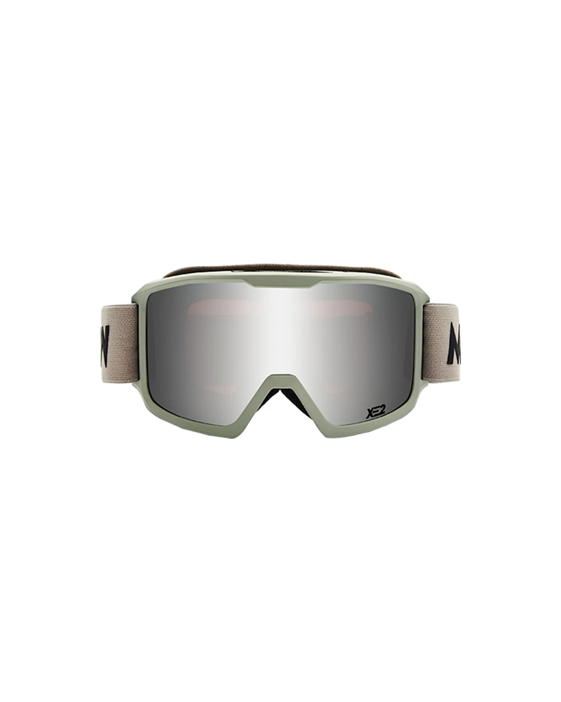 Light Grey Silver Mirrored