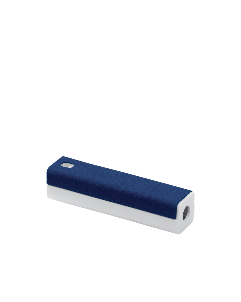 White / Dark Blue