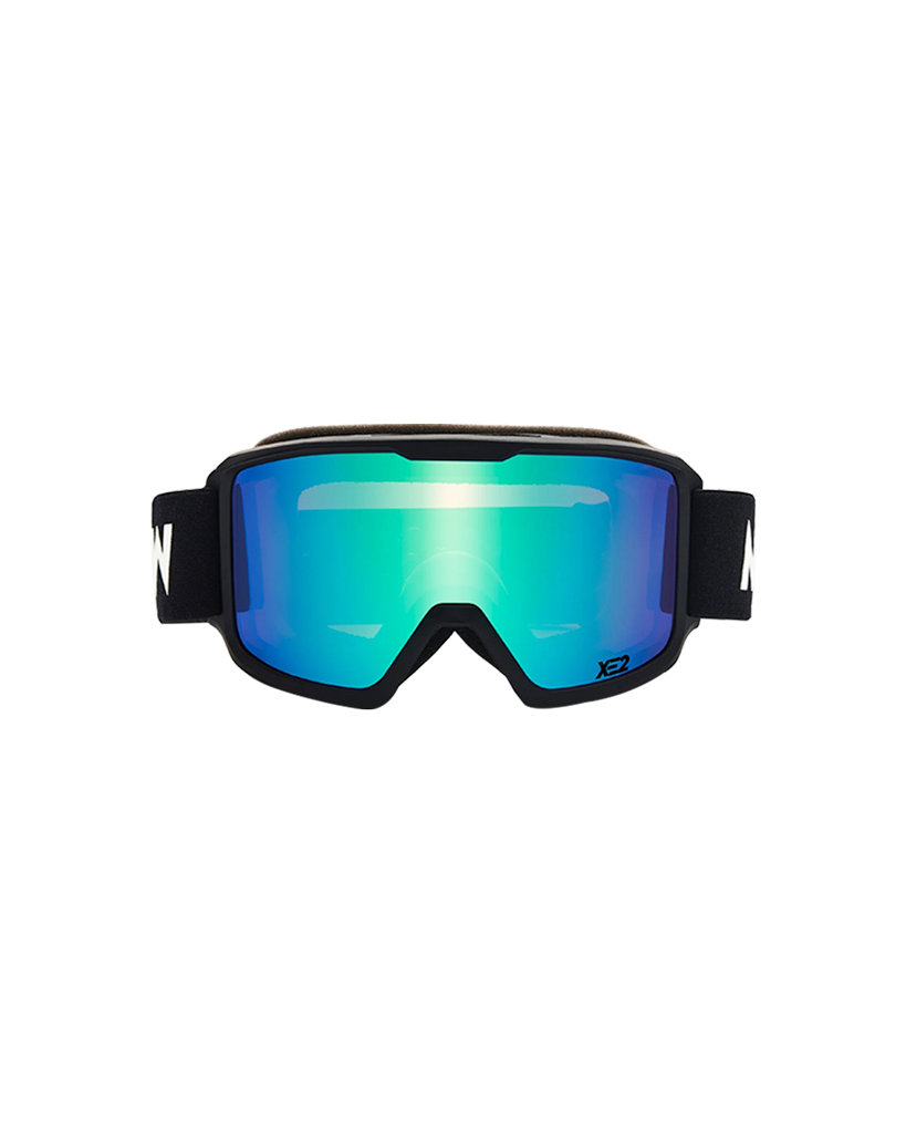 Black Green Mirrored