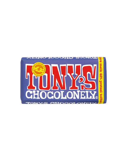 Dunkle Milchbrezel-Toffee