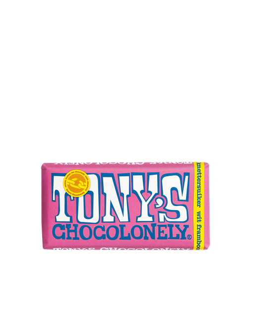 Weiße Himbeerbonbons