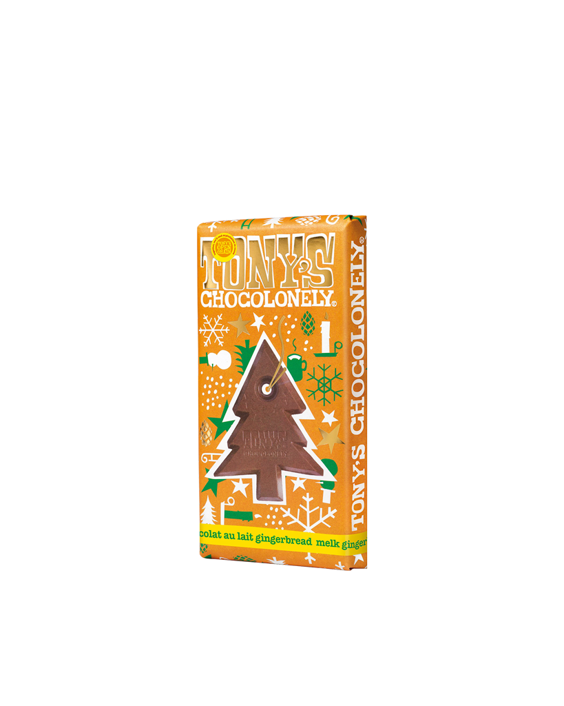 Weihnachts-Milchschokoladen-Lebkuchenriegel