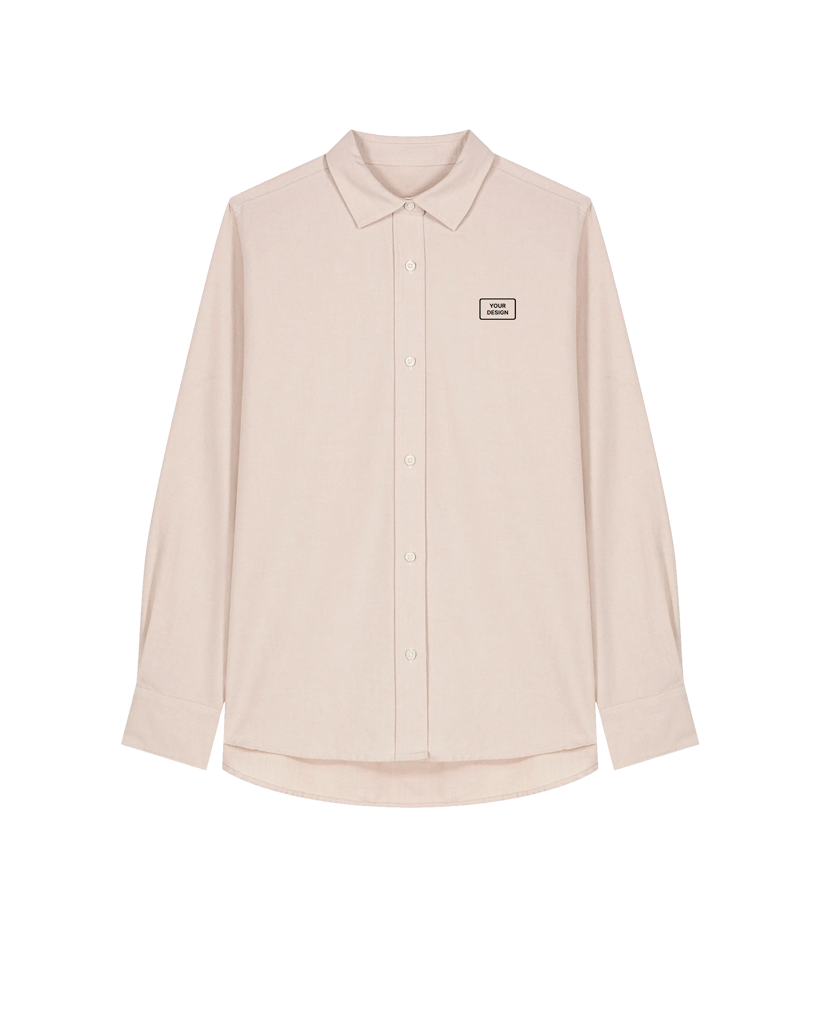 Beige oxford