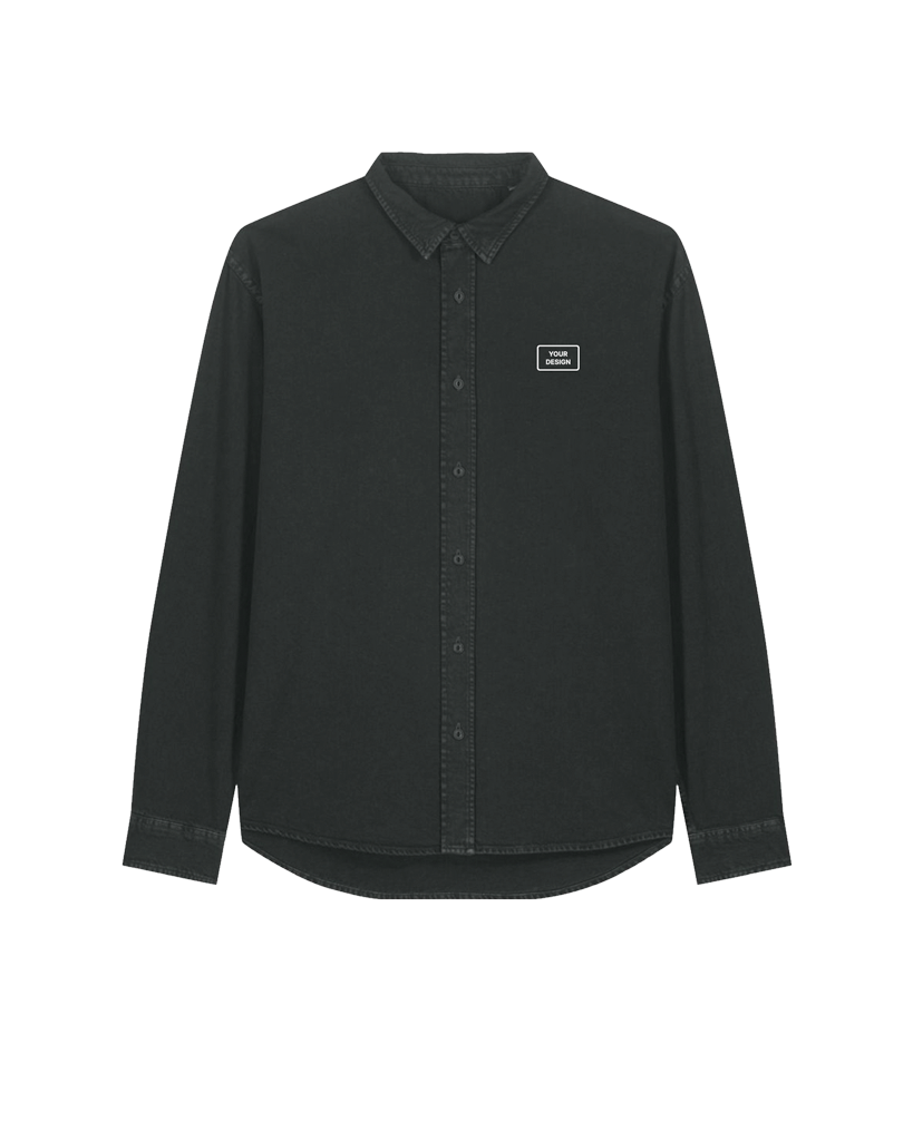 Garment Dyed Black Rock