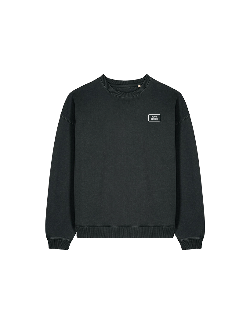 Garment Dyed Black Rock