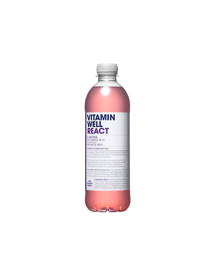 Vitamin Well React S.PET 50cl