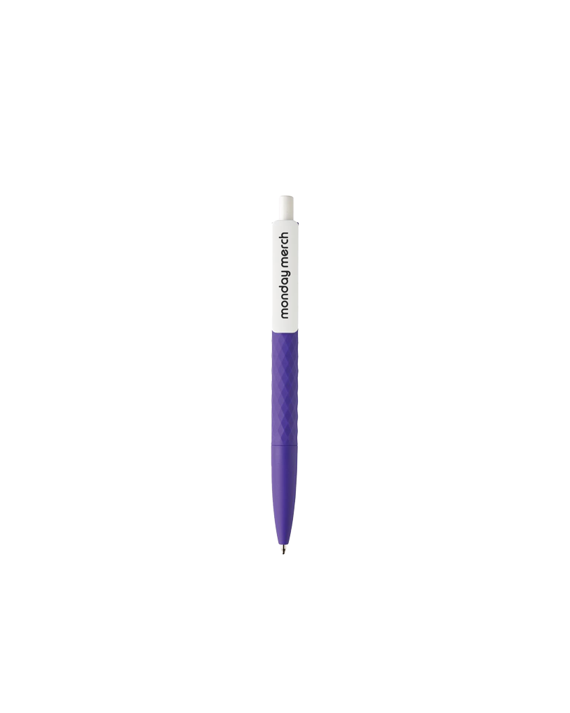 Purple/white