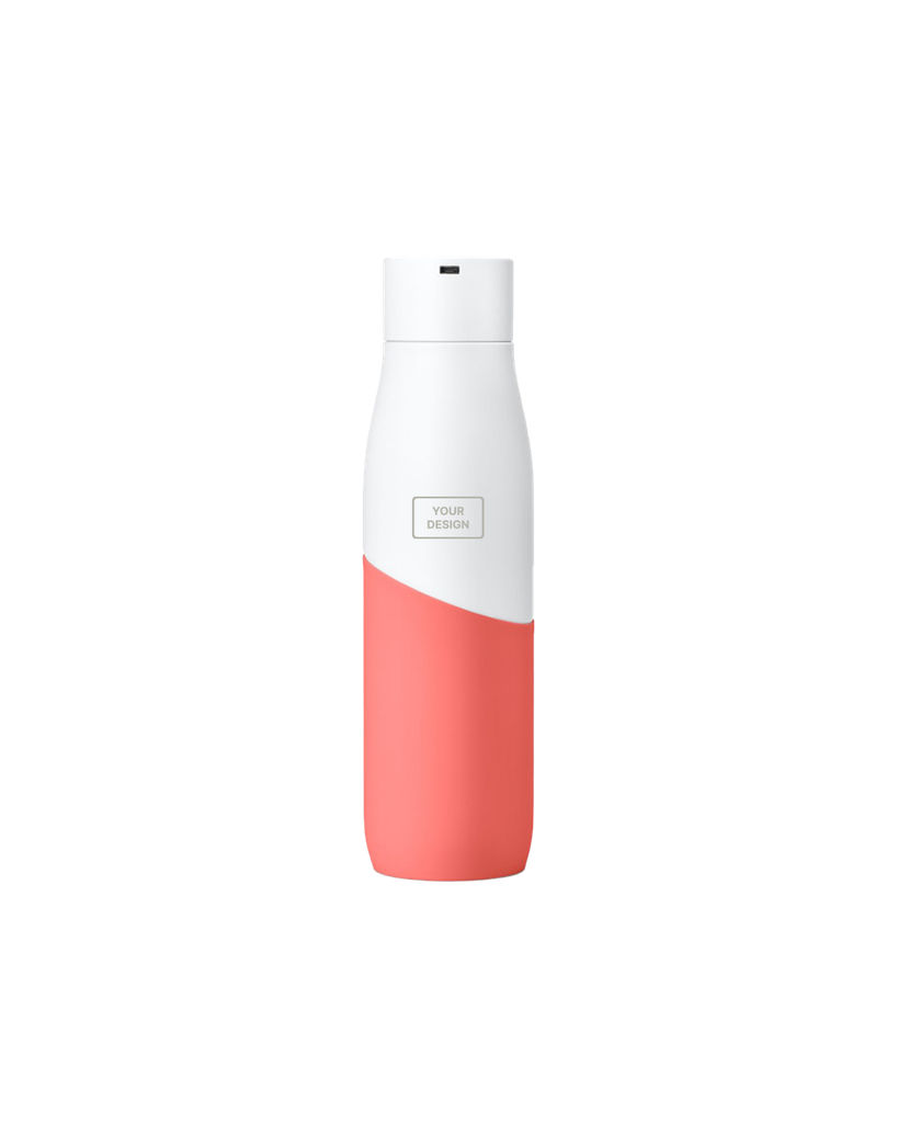 White/Coral