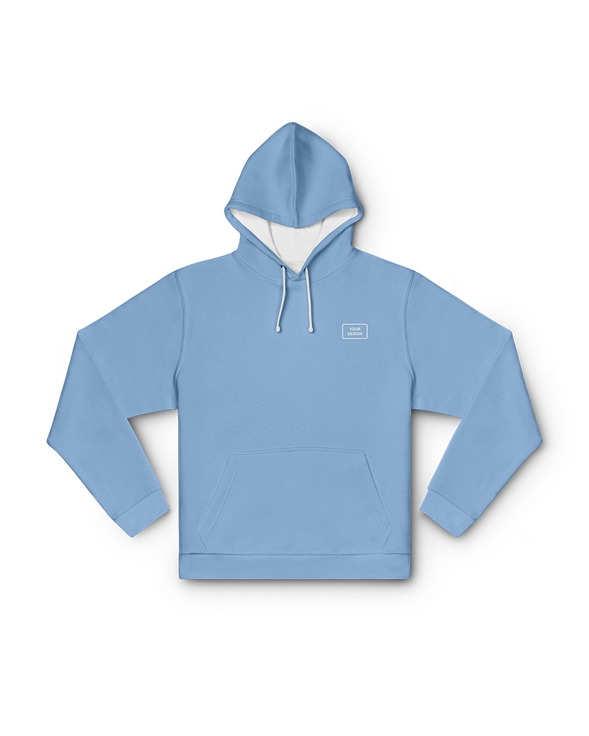 White/Sky blue