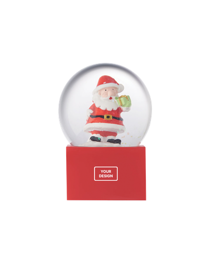 Weihnachtsglas-Schneekugel