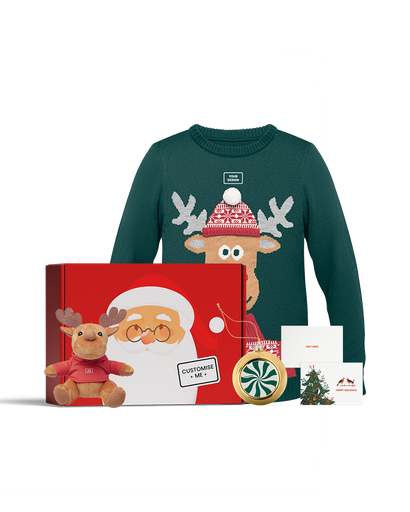 Kerstcadeaupakket met essentiële producten voor de feestdagen