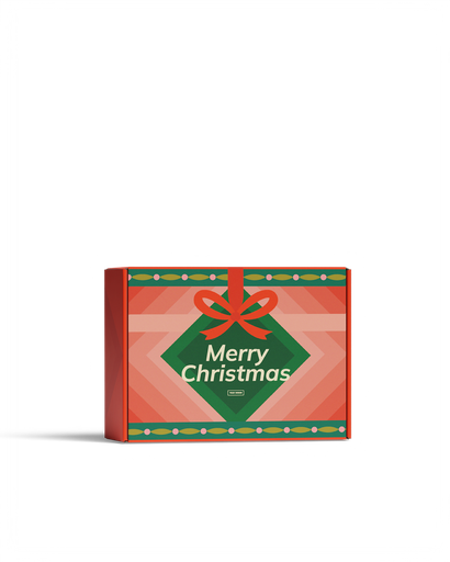 Vollfarbige Verpackung – Weihnachten
